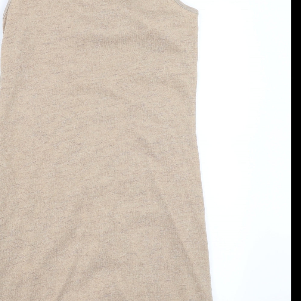 Rage Womens Beige   Bodycon  Size 14