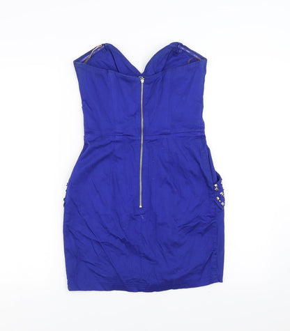 Lipsy Womens Blue   Mini  Size 8
