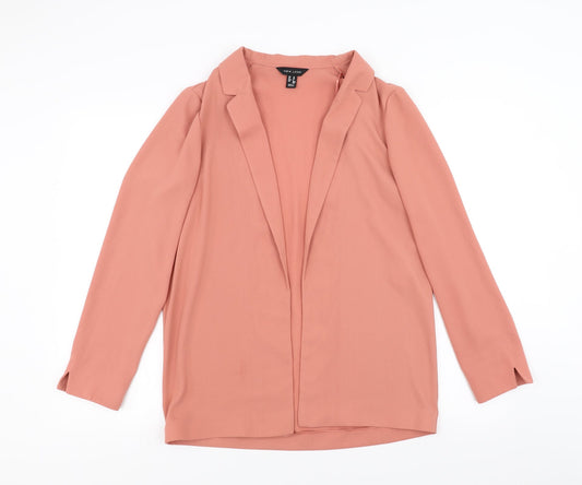 New Look Womens Pink   Jacket Blazer Size 10