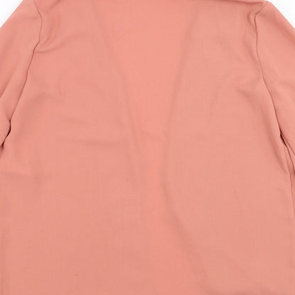 New Look Womens Pink   Jacket Blazer Size 10