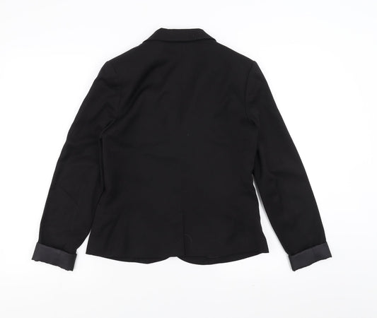 Divided by H&M Womens Black   Jacket Blazer Size 14