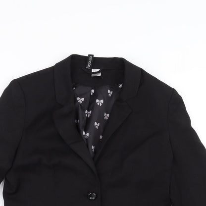 Divided by H&M Womens Black   Jacket Blazer Size 14