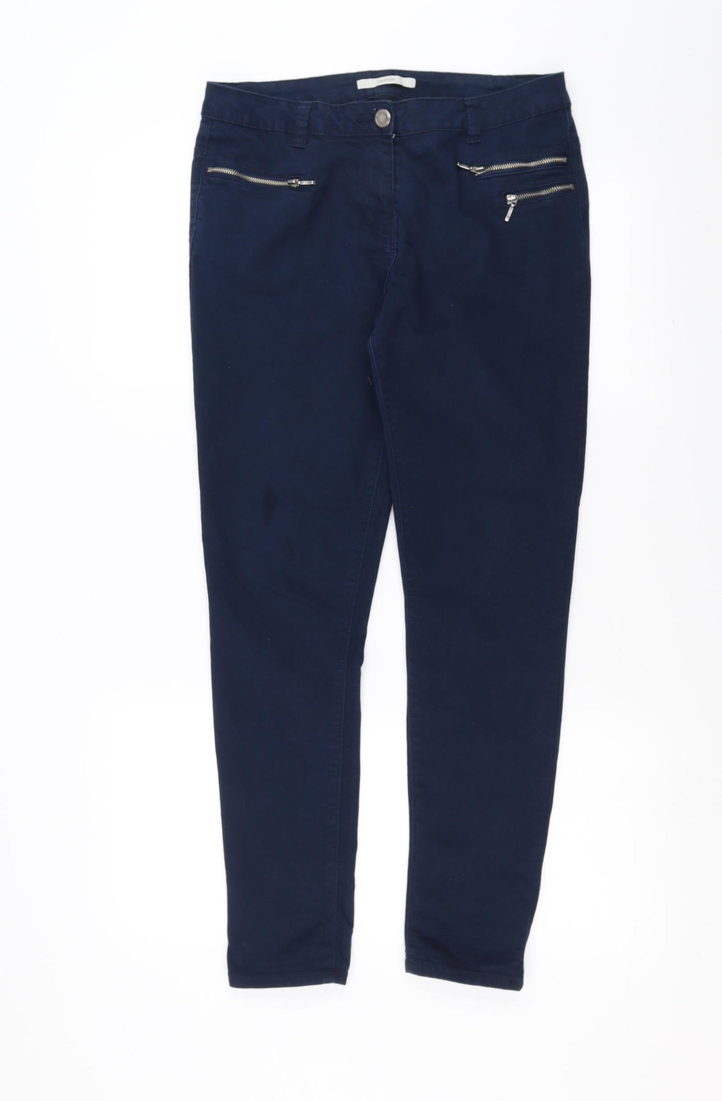 George Womens Blue  Denim Skinny Jeans Size 10 L28 in