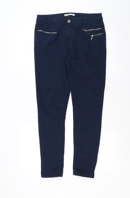 George Womens Blue  Denim Skinny Jeans Size 10 L28 in