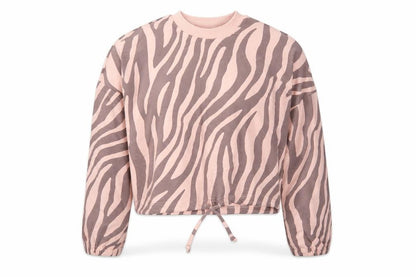 Primark Womens Pink Animal Print  Pullover Jumper Size 6
