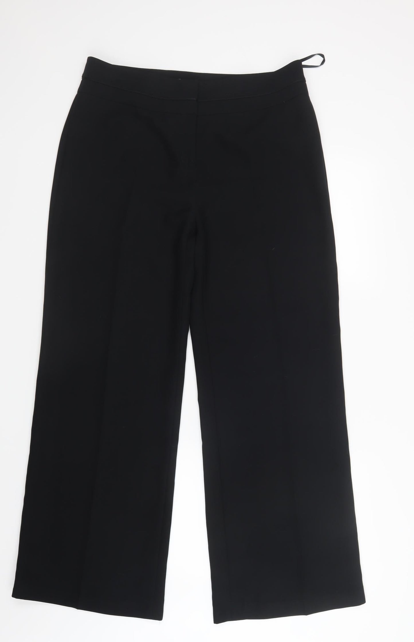 Womens UK Size 34 in NEXT Regular Fit  Black Trousers