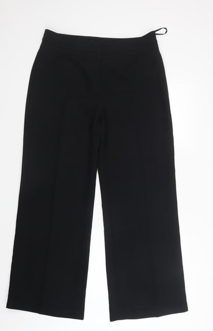 Womens UK Size 34 in NEXT Regular Fit  Black Trousers
