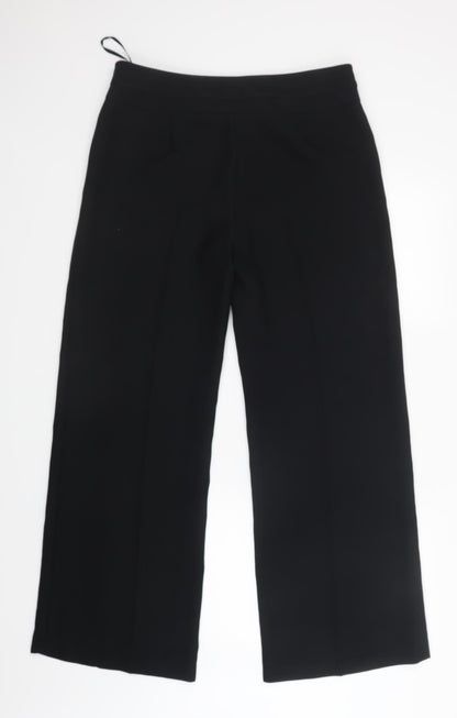 Womens UK Size 34 in NEXT Regular Fit  Black Trousers
