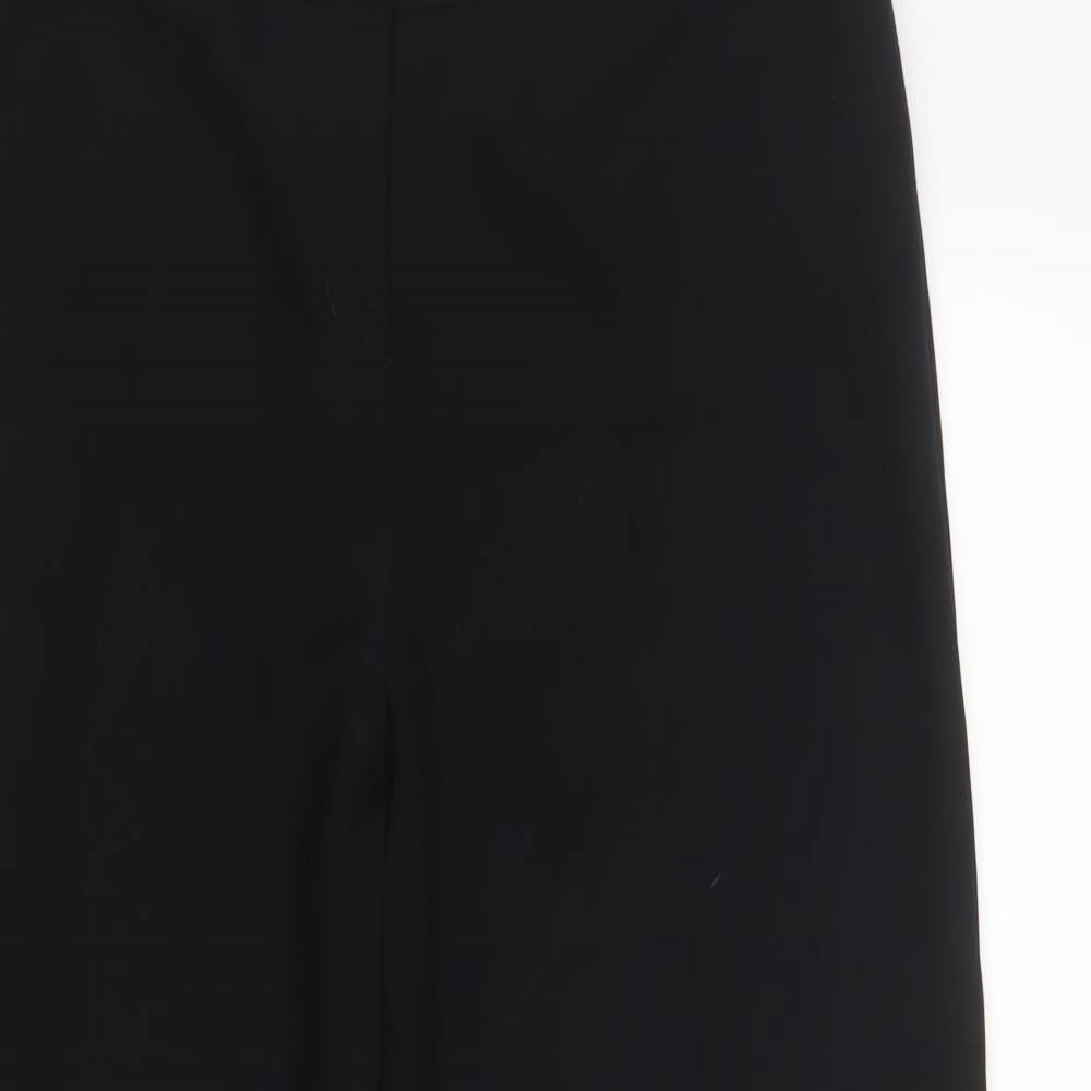 Womens UK Size 34 in NEXT Regular Fit  Black Trousers