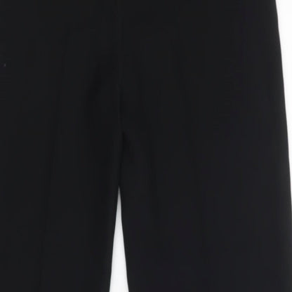 Womens UK Size 34 in NEXT Regular Fit  Black Trousers