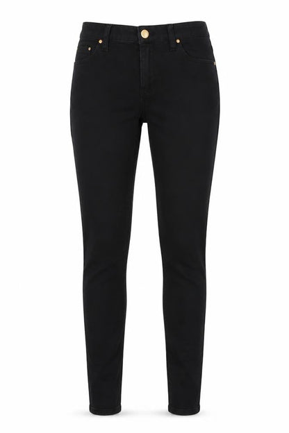 Womens UK Size 8 Denim Co. Regular Fit Skinny Black Jeans
