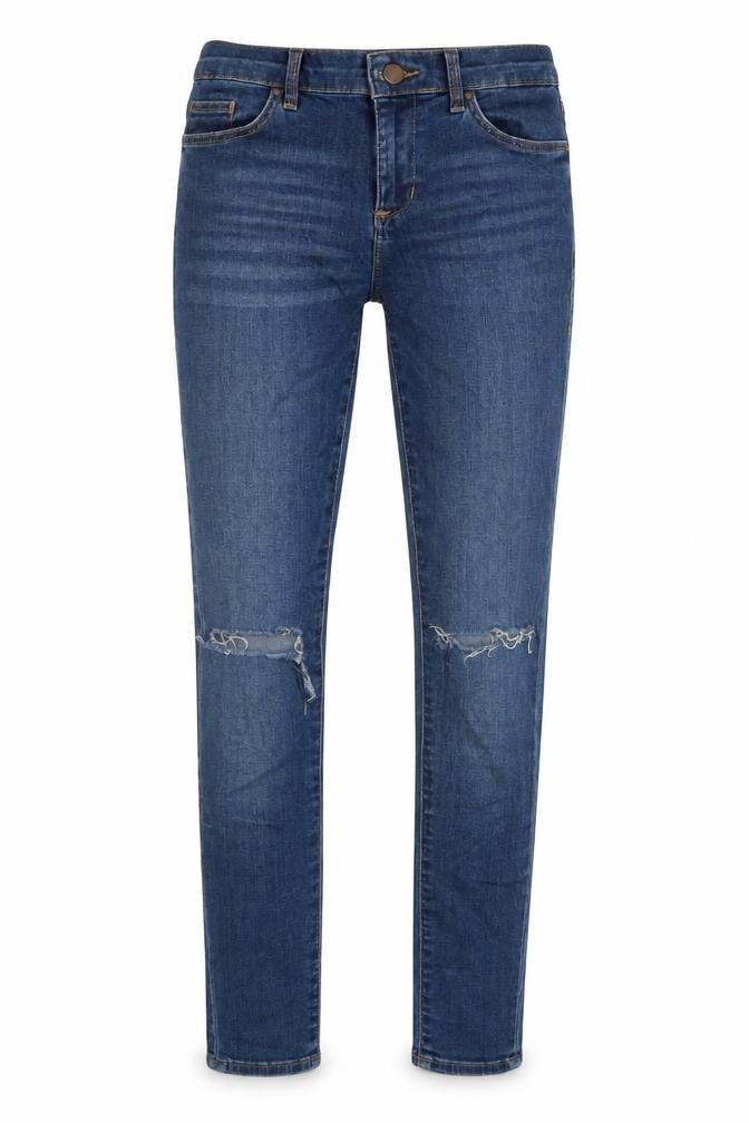 Womens UK Size 26 in Topshop Regular Fit Straight Blue Jeans
