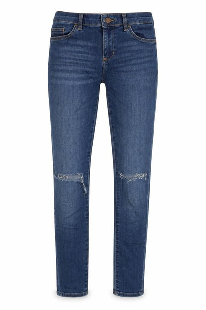 Womens UK Size 26 in Topshop Regular Fit Straight Blue Jeans