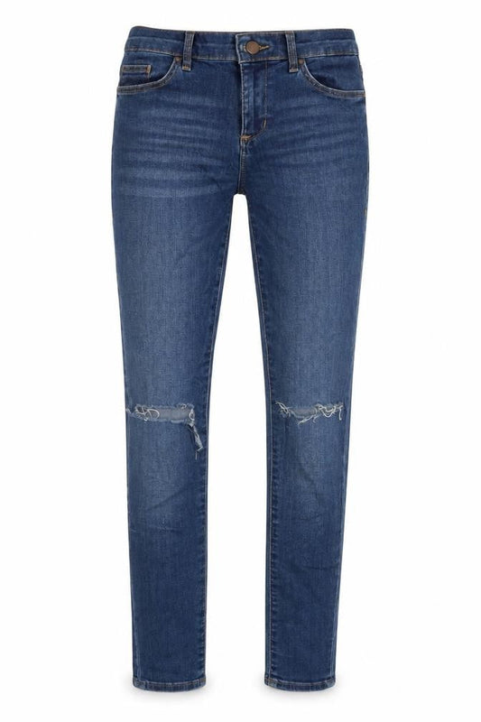 Womens UK Size 26 in Topshop Regular Fit Straight Blue Jeans