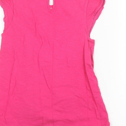 F&F Girls Pink   Shirt Dress  Size 5-6 Years