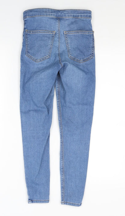 Topshop Womens Blue  Denim Mom Jeans Size XS L23 in