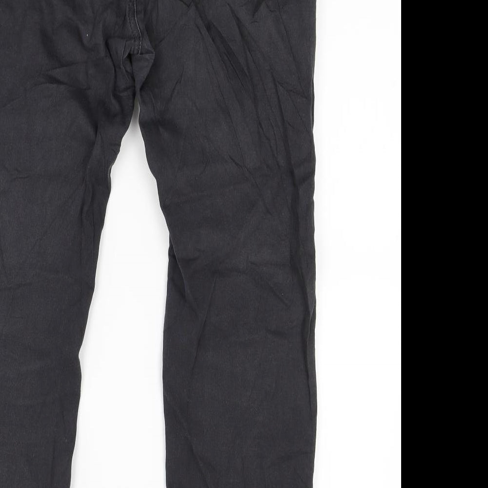 Sun bird Womens Black  Denim Straight Jeans Size 32 in L25 in