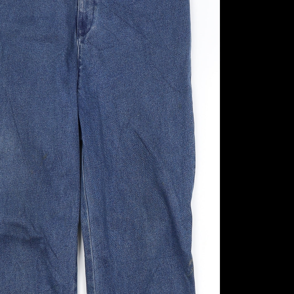 Lafei Neir Womens Blue  Denim Straight Jeans Size 34 in L29 in