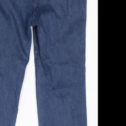 Lafei Neir Womens Blue  Denim Straight Jeans Size 34 in L29 in