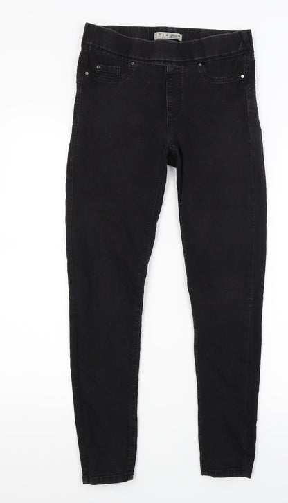 Primark Womens Black  Denim Jegging Jeans Size 10 L26 in