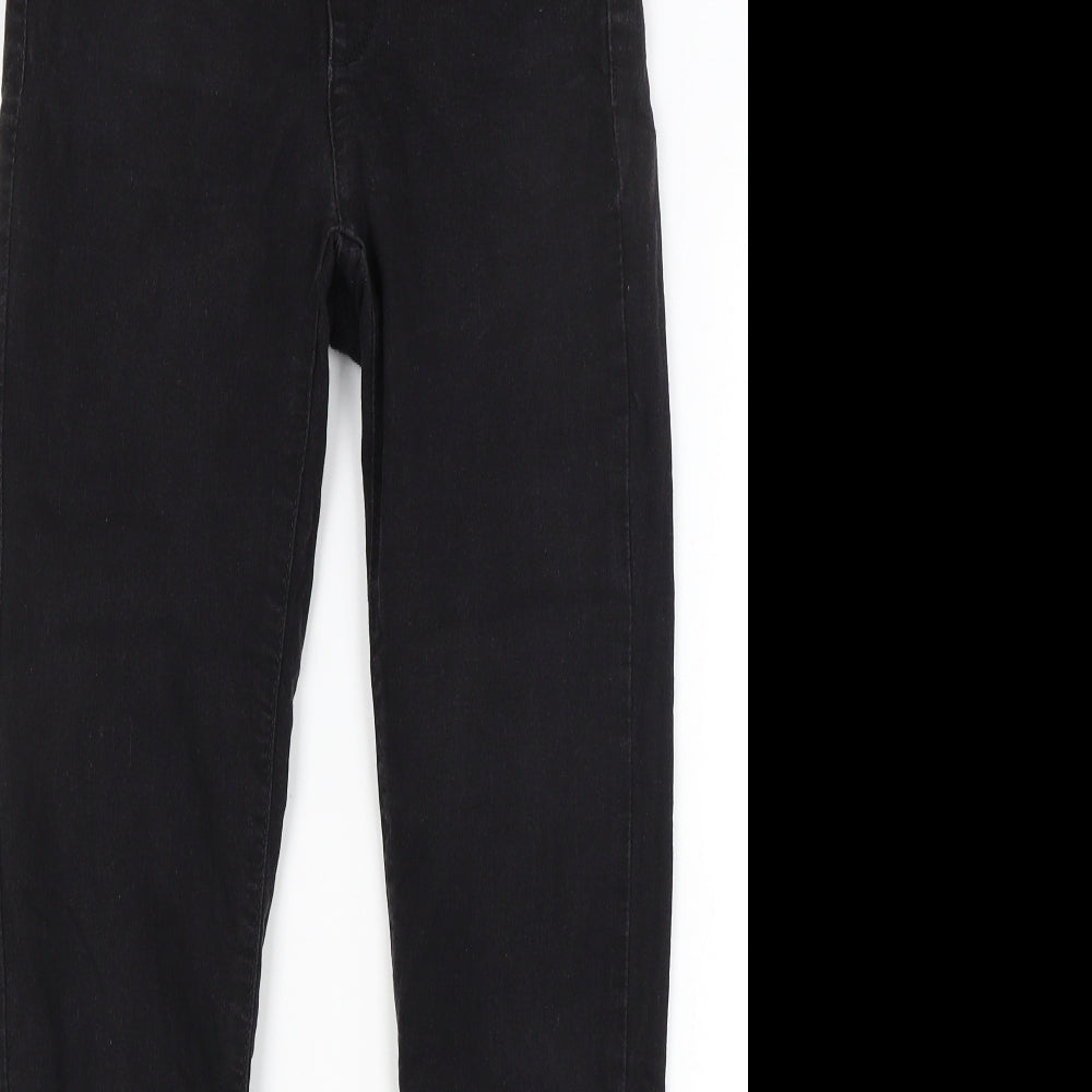 Primark Womens Black  Denim Jegging Jeans Size 10 L26 in