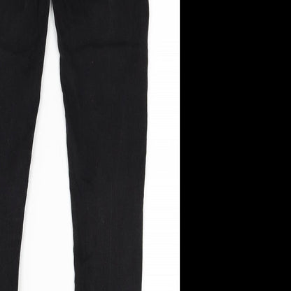 Primark Womens Black  Denim Jegging Jeans Size 10 L26 in