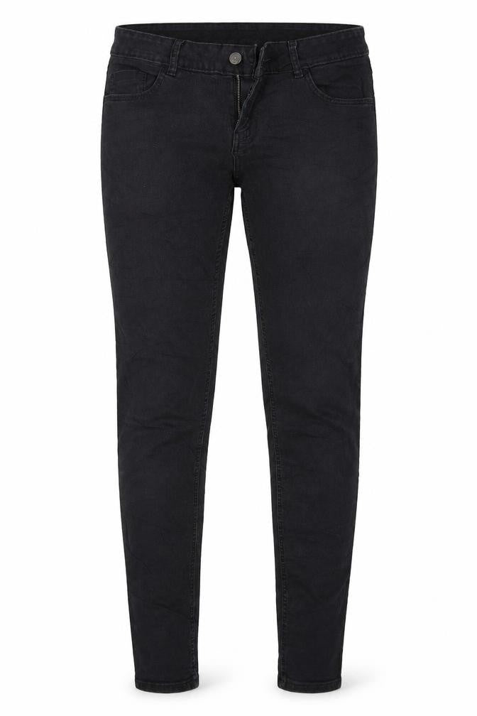 Womens UK Size 14 Kiabi Regular Fit Skinny Black Jeans