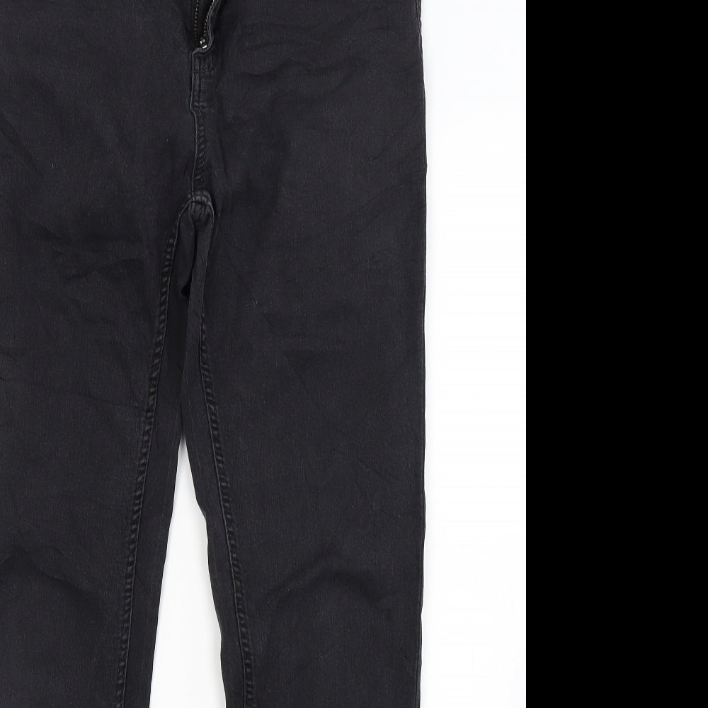 Womens UK Size 14 Kiabi Regular Fit Skinny Black Jeans