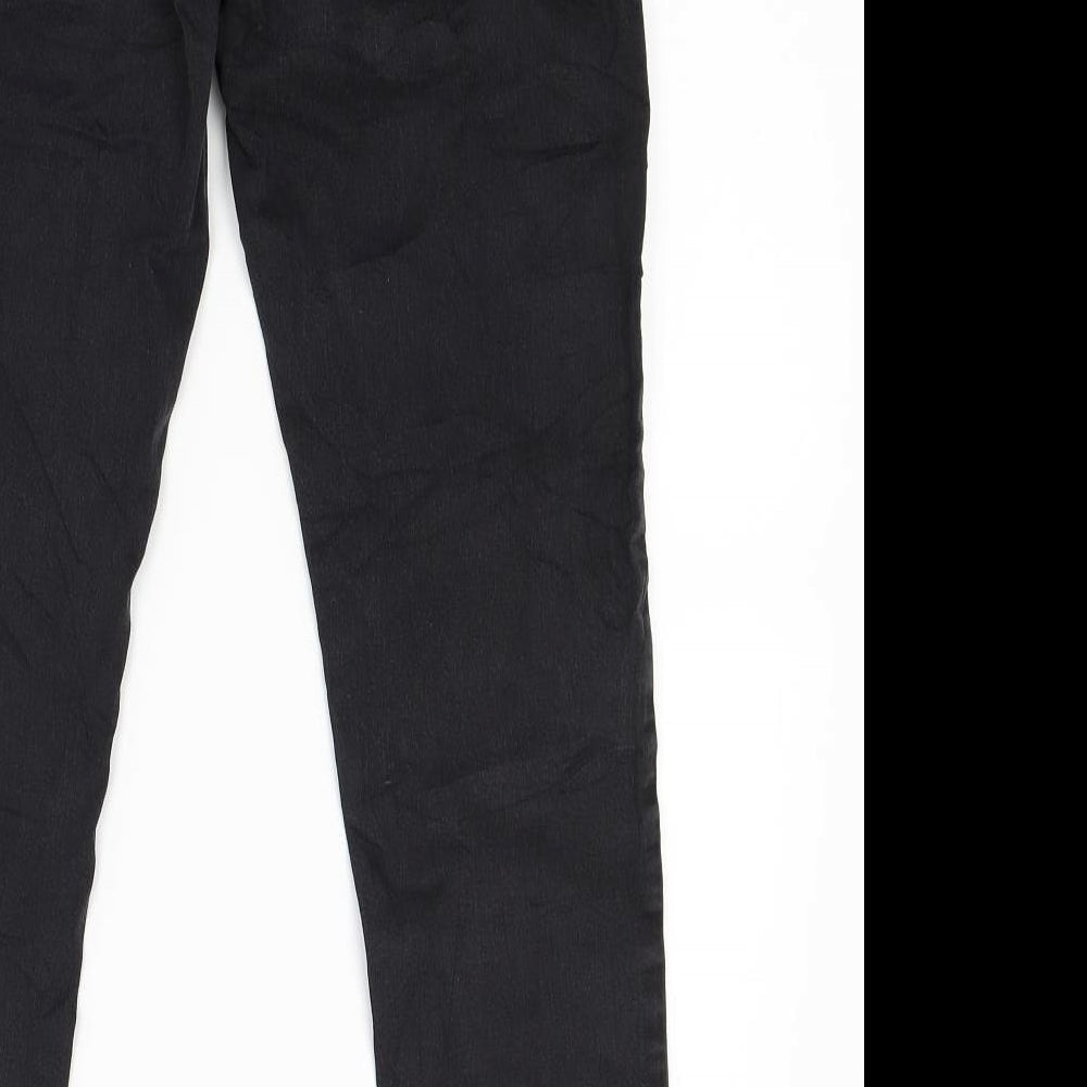 Womens UK Size 14 Kiabi Regular Fit Skinny Black Jeans