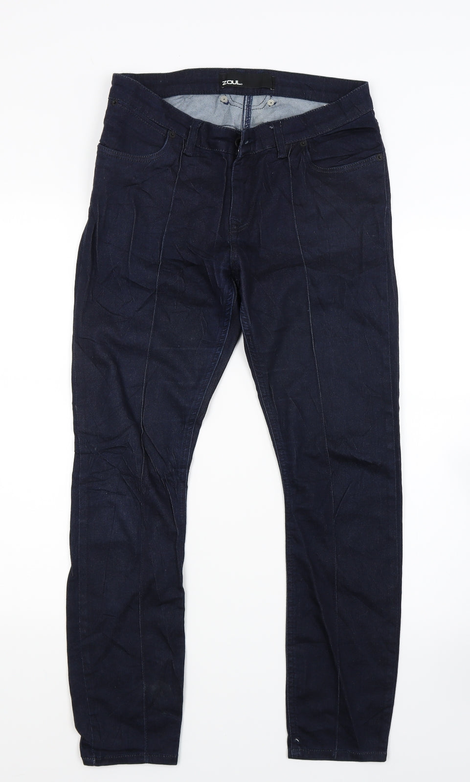 Zoul Womens Blue  Denim Skinny Jeans Size 27 in L26 in