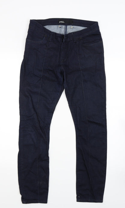 Zoul Womens Blue  Denim Skinny Jeans Size 27 in L26 in