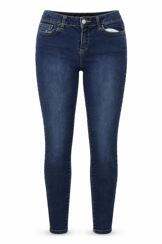 Womens UK Size 27 in Very Regular Fit Skinny Blue Jeans