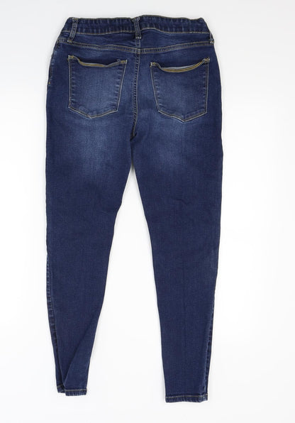 Very Womens Blue  Denim Skinny Jeans Size 27 in L25 in