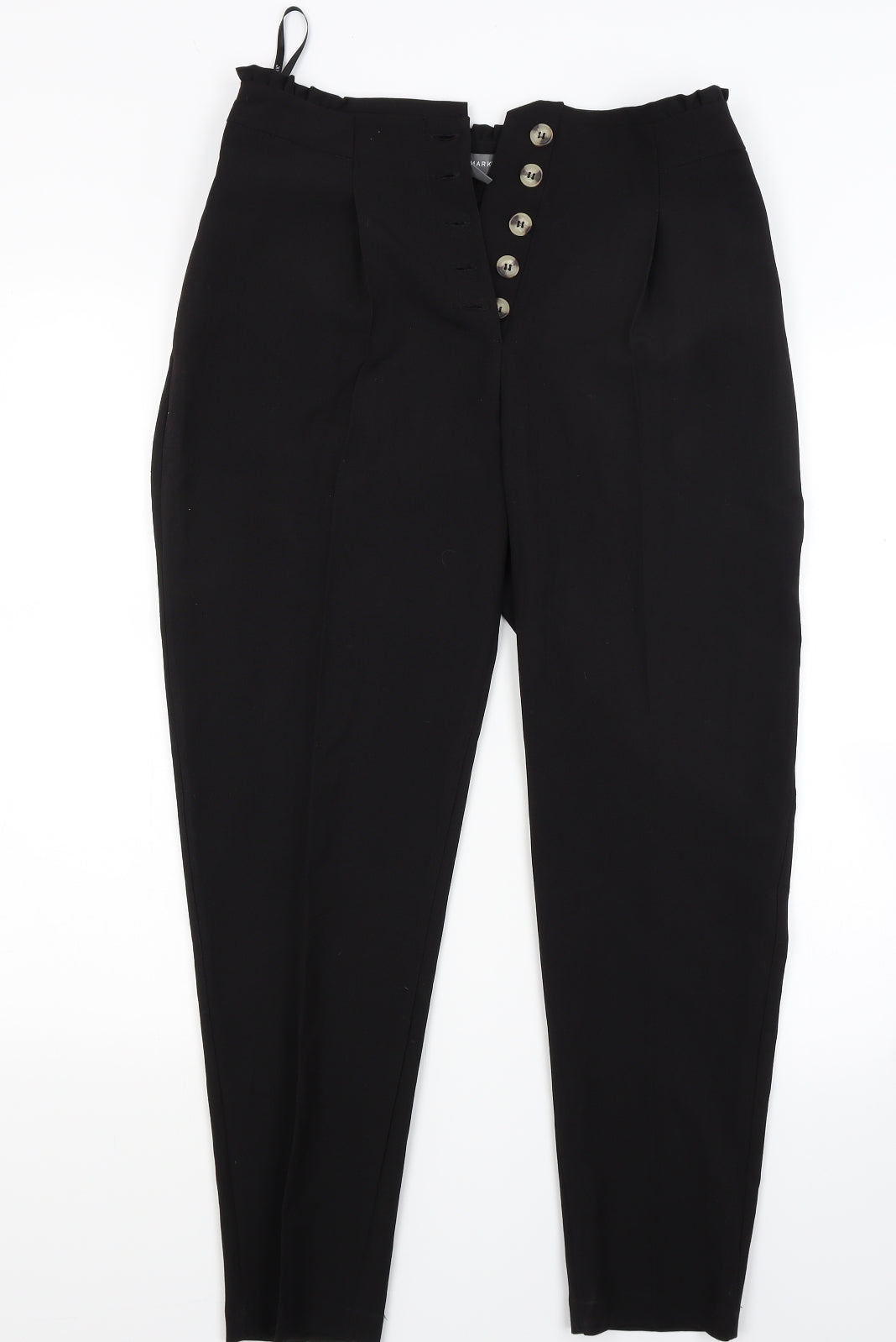 Primark Womens Black   Trousers  Size 8 L24 in