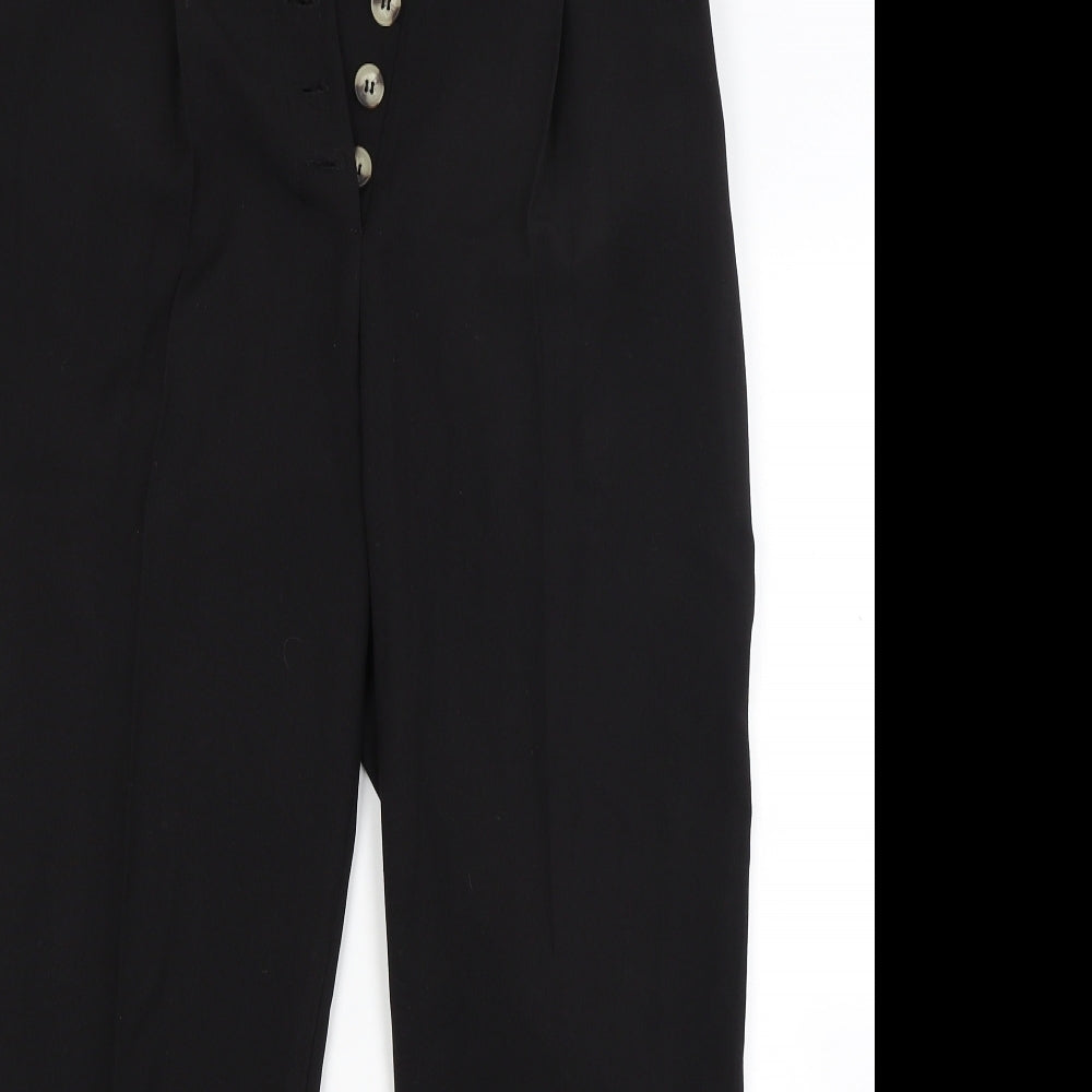 Primark Womens Black   Trousers  Size 8 L24 in