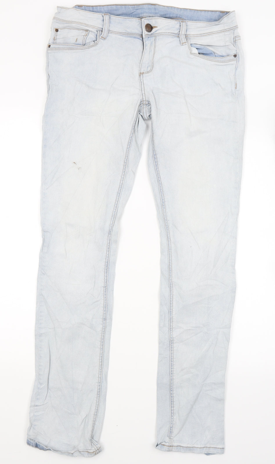 ORSAY Womens Blue  Denim Skinny Jeans Size 33 in L29 in