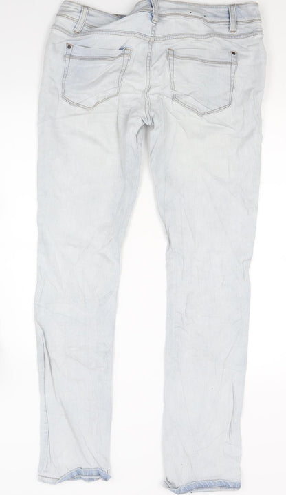 ORSAY Womens Blue  Denim Skinny Jeans Size 33 in L29 in