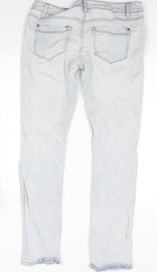 ORSAY Womens Blue  Denim Skinny Jeans Size 33 in L29 in