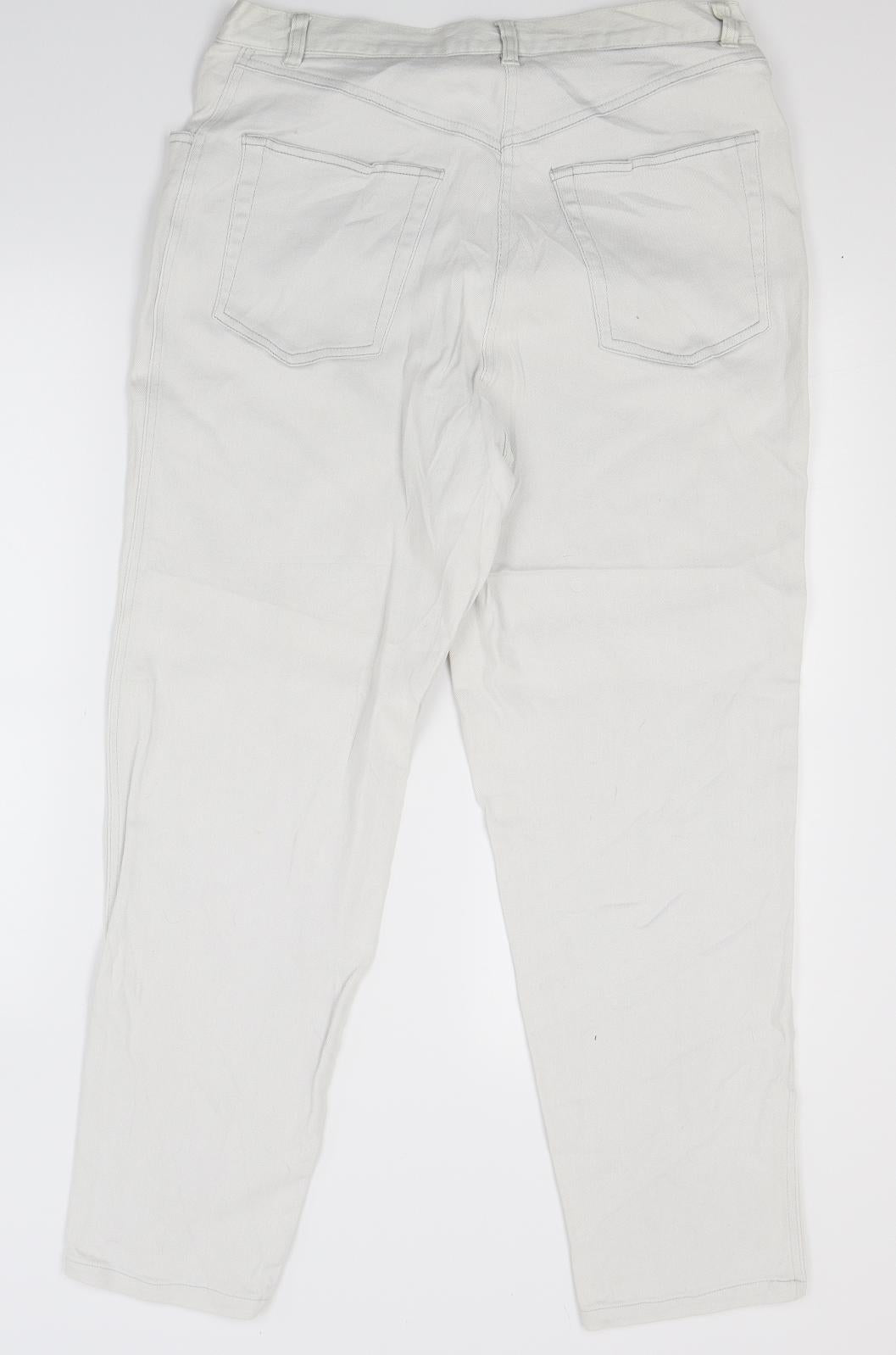Gina Benotti Womens White  Denim Skinny Jeans Size 10 L26 in