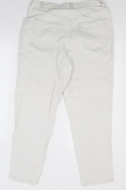 Gina Benotti Womens White  Denim Skinny Jeans Size 10 L26 in