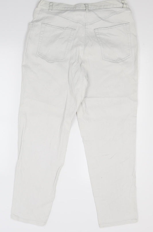 Gina Benotti Womens White  Denim Skinny Jeans Size 10 L26 in