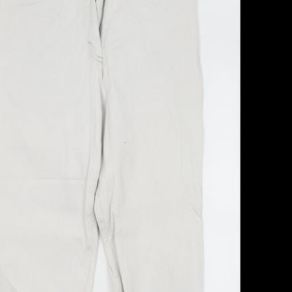 Gina Benotti Womens White  Denim Skinny Jeans Size 10 L26 in