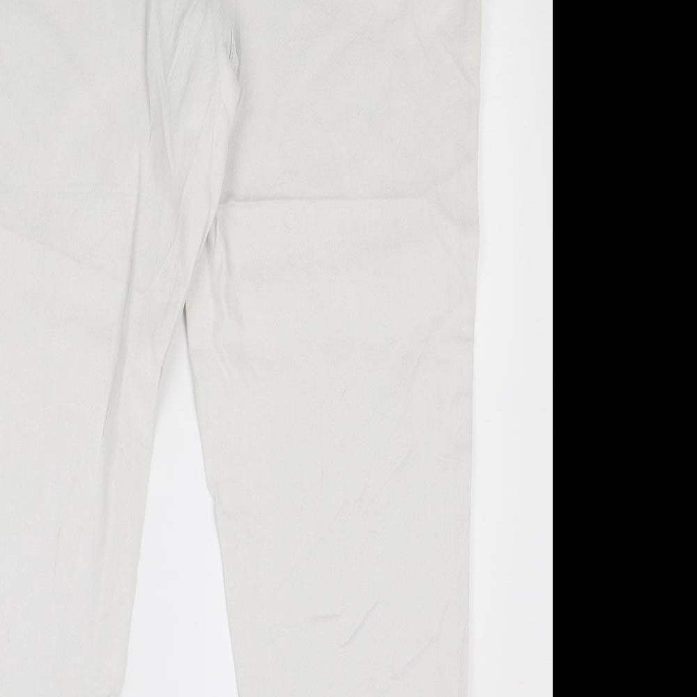 Gina Benotti Womens White  Denim Skinny Jeans Size 10 L26 in