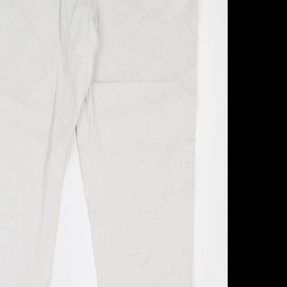 Gina Benotti Womens White  Denim Skinny Jeans Size 10 L26 in