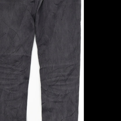 Womens UK Size 33 in Yazz Collection Regular Fit Straight Grey Jeans