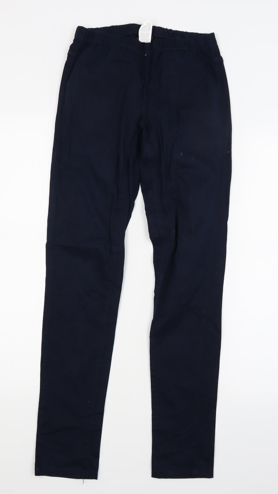 Womens UK Size XS Pieces Regular Fit  Blue Trousers