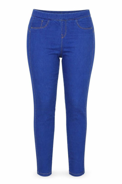 Womens UK Size 10 Primark Regular Fit Flared Blue Jeans