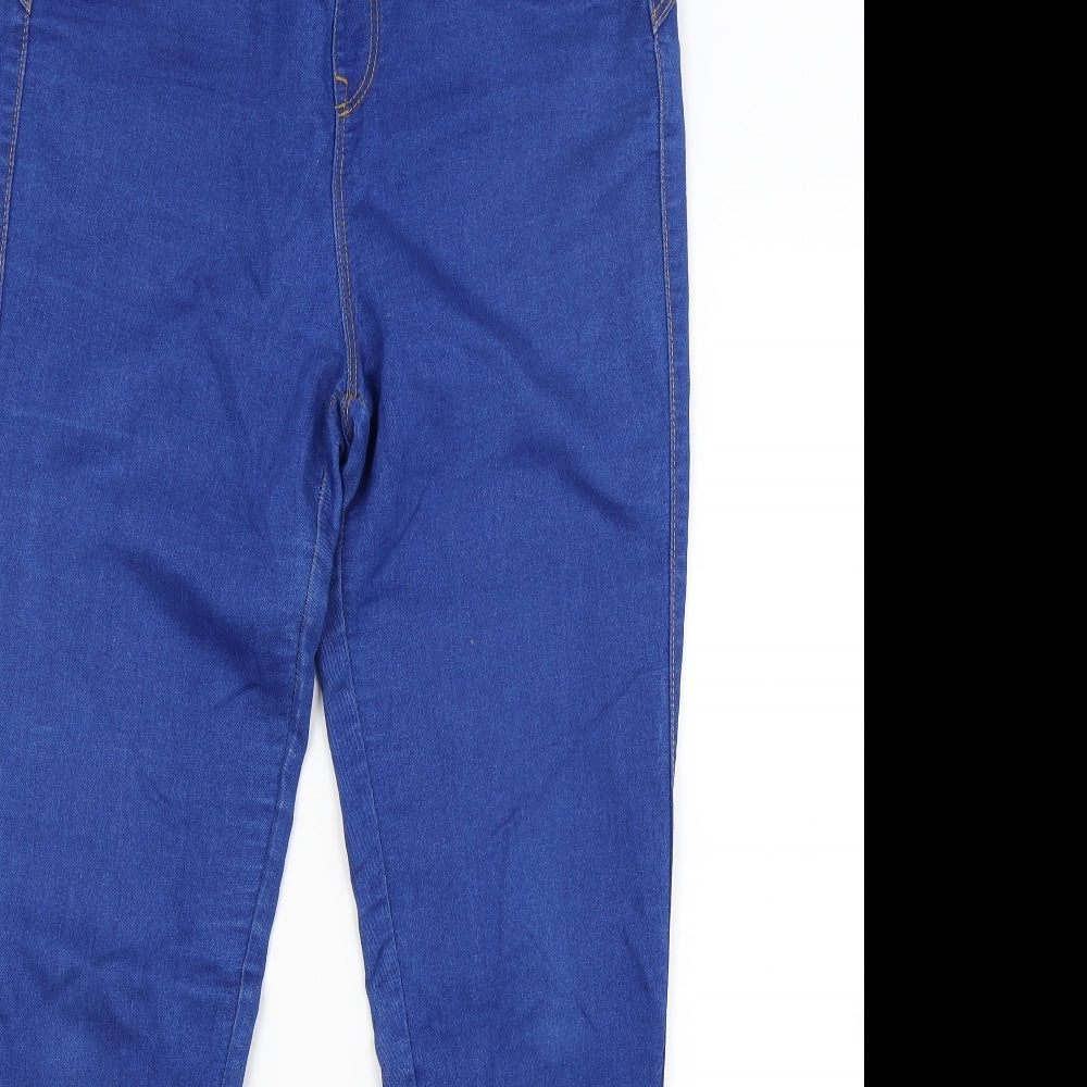 Primark Womens Blue  Denim Flared Jeans Size 10 L27 in