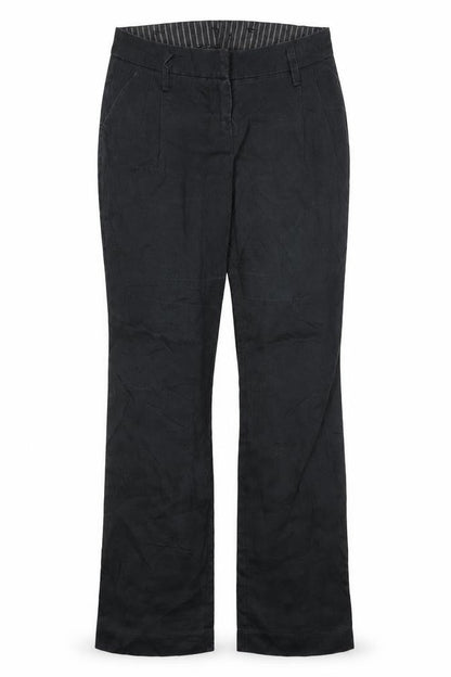 Womens UK Size 30 in Preworn Regular Fit  Black Trousers