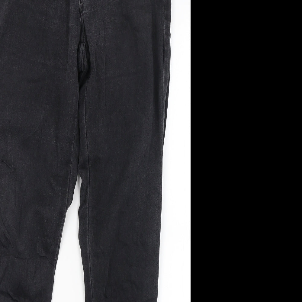 Womens UK Size XS Diverse Slim Fit Skinny Black Jeans